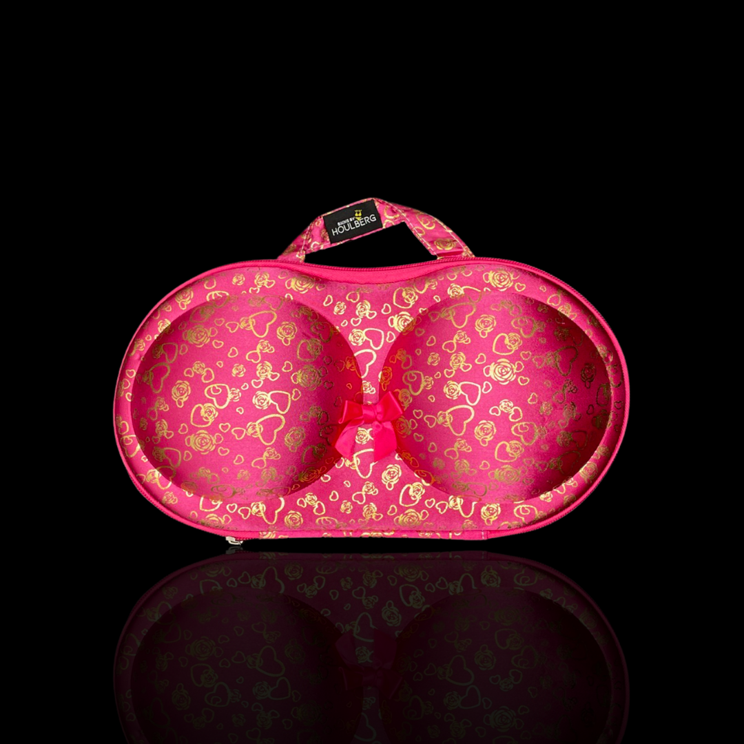 bikini taske pink hearts