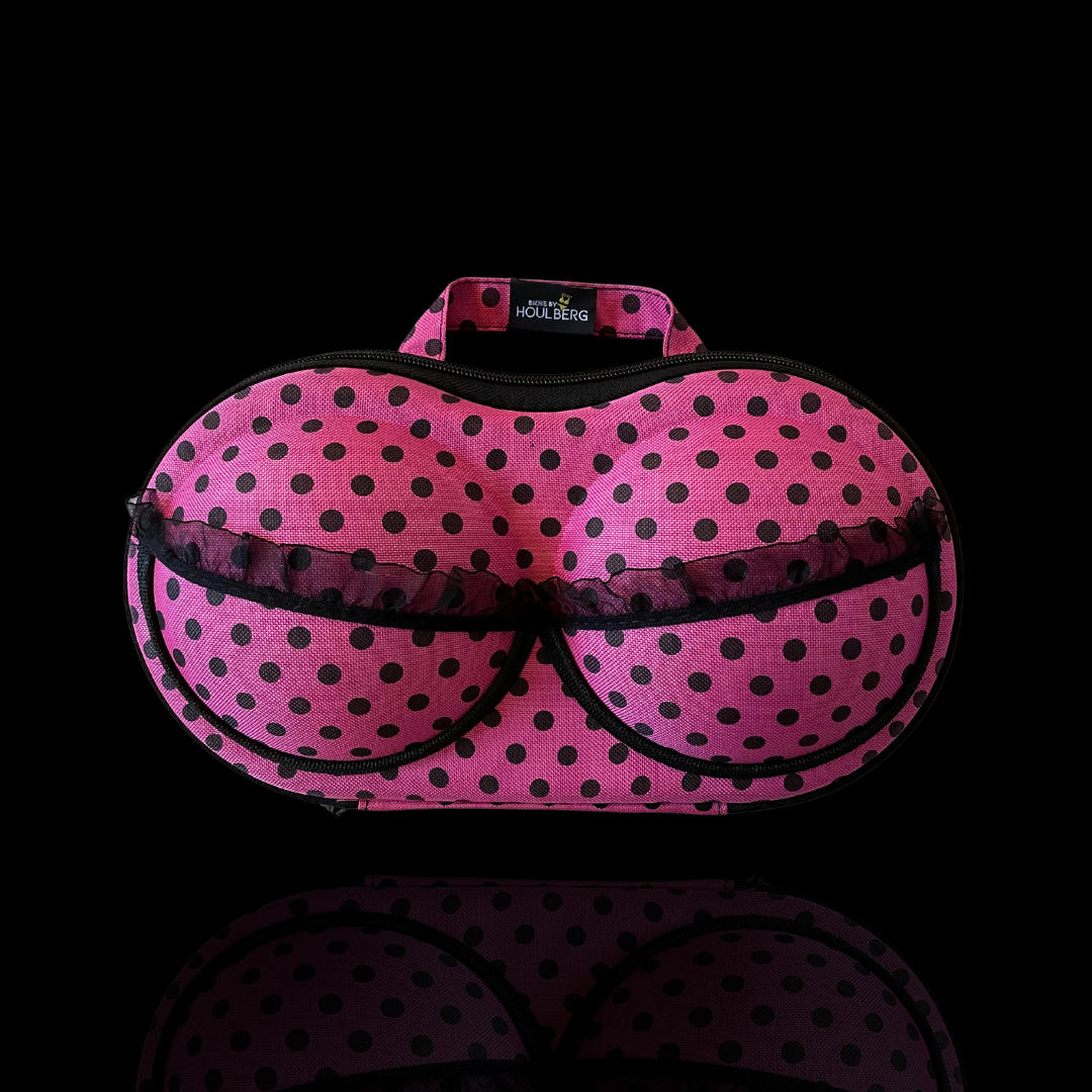 pink dots bag