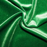 Green Glitter Velvet